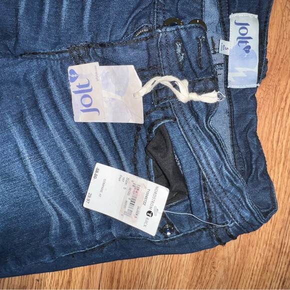 NWT jolt jeans embellished Nordstrom rack dark wash - Picture 5 of 9